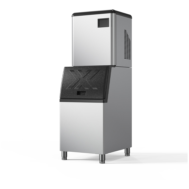 Máy làm đá viên bằng thép không gỉ SMK-182 FRO